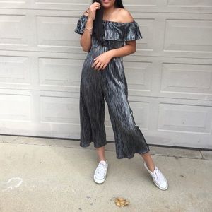 Art Class Girls’Short Sleeve Jumpsuit Romper